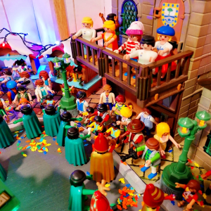 Diorama de la Cabalgata de los Reyes Magos